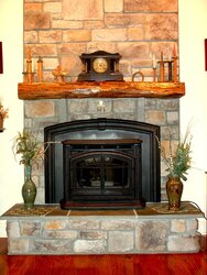 Our New Pellet Stove and Mantle November 2010.jpg