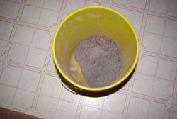 Ash in soap bucket.jpg