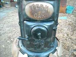 Anyone ever hear of a Fern Oak cylinder stove