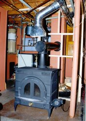 Swapping a Dutchwest wood stove for a Harman Pellet Stove
