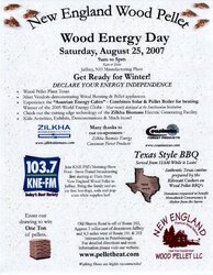 Wood Energy Day at New England Wood Pellet - Plant tours, etc
