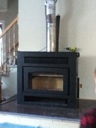 Picture of Fireplace and Hearth under construction