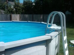 Above Ground 18 ' Pool water temp hit 92 Degrees F today and 113 Deg F in the SUN !!!