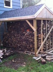 wood shed all loaded