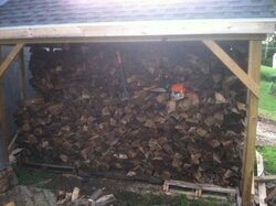 wood shed all loaded