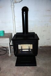 New install!!! First Stove!!! Can't wait to burn!!! Pics!!!(Harman TL300)