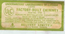 BelVent Factory Built Chimney Question