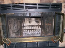Temco (?) older fireplace w/built in damper problem...