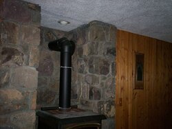 Stove chimney draft problem (pictures attached)