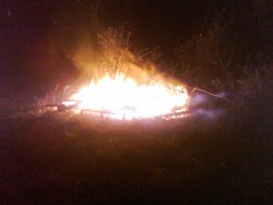 Bonfire in South Eastern MA