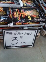Which would you rather have? -- $1,200.00 of Oil or Wood Pellets