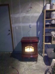 New garage stove