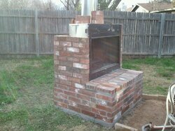 Outdoor Fireplace NOT venting 100%
