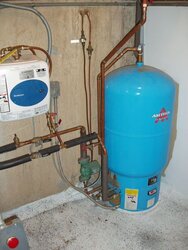 Backup water heater, which boiler and heating system.