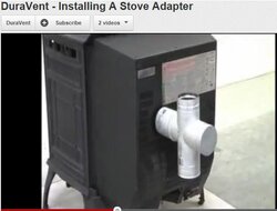 Nice Instructional video on installing a stove adapter on your pellet stove by Duravent