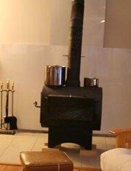 New Century Hearth and old Fireview Stove