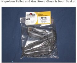 Has anyone replaced a window / door Gasket on a Napoleon pellet stove?