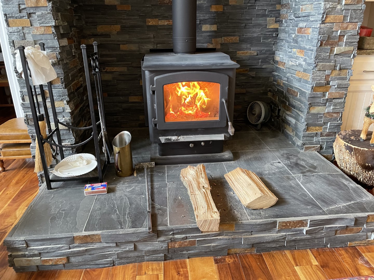 Clearances with Insert Wood Stove