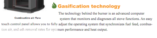 Pellet stoves with gasification?