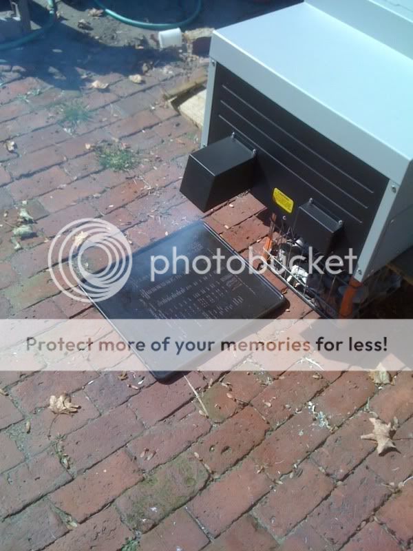 Pleasantly surprised by Window Pellet Stove/Heater Operating PICS