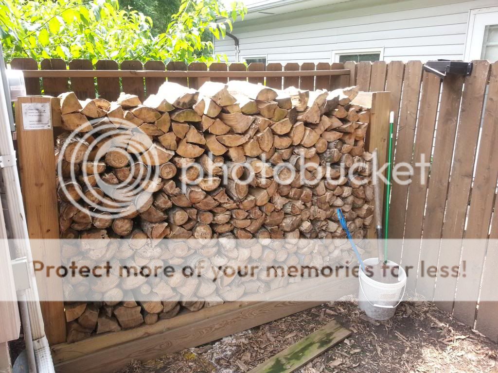 My wood racks at my house