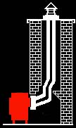 gas hearth stove installation diagram