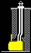 gas fireplace insert installation diagram