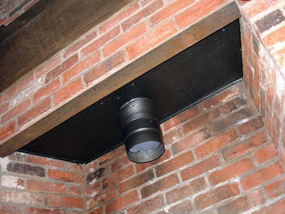 [Hearth.com] MAKING A SHEET METAL BLOCK-OFF PLATE FOR A MASONRY FIREPLACE