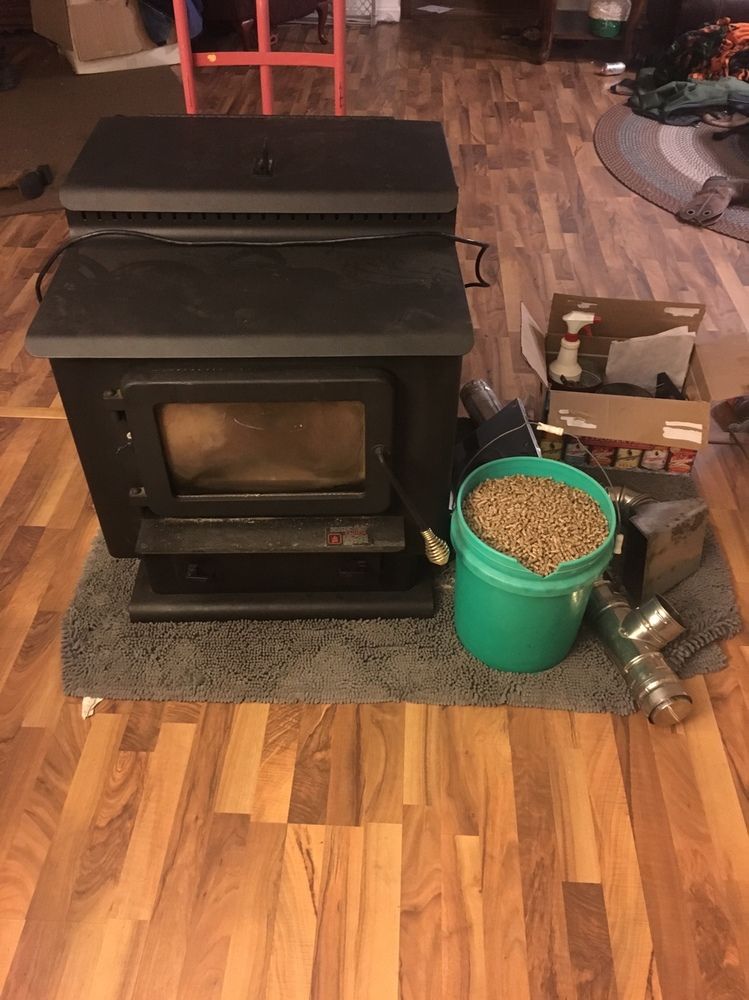 Corn stove install!