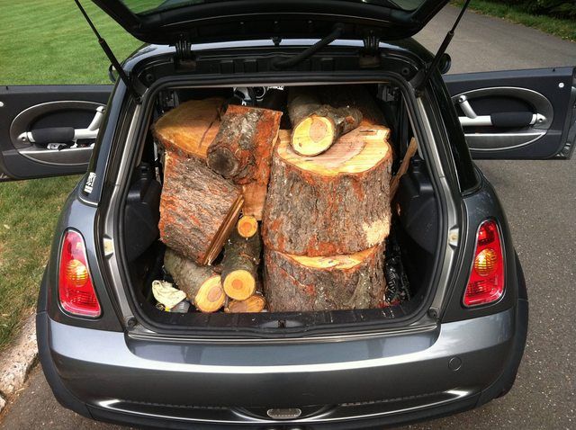 I really need a pickup truck now that I am collecting firewood