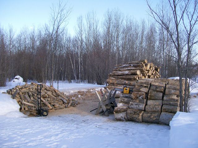 Does 16" blocked wood season almost as fast as when split.