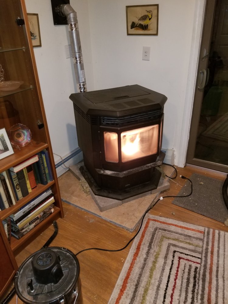 Quad Classic Bay 1200 airflow under stove