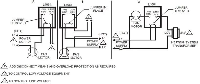 Firepower 2230 Add On furnace - wiring diagragm