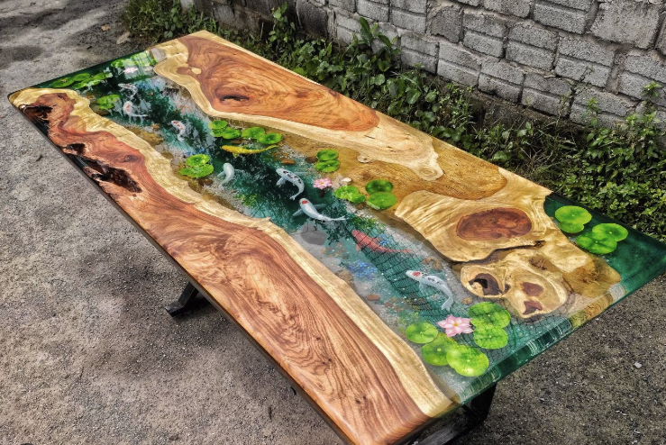 Live edge epoxy river table - durability?