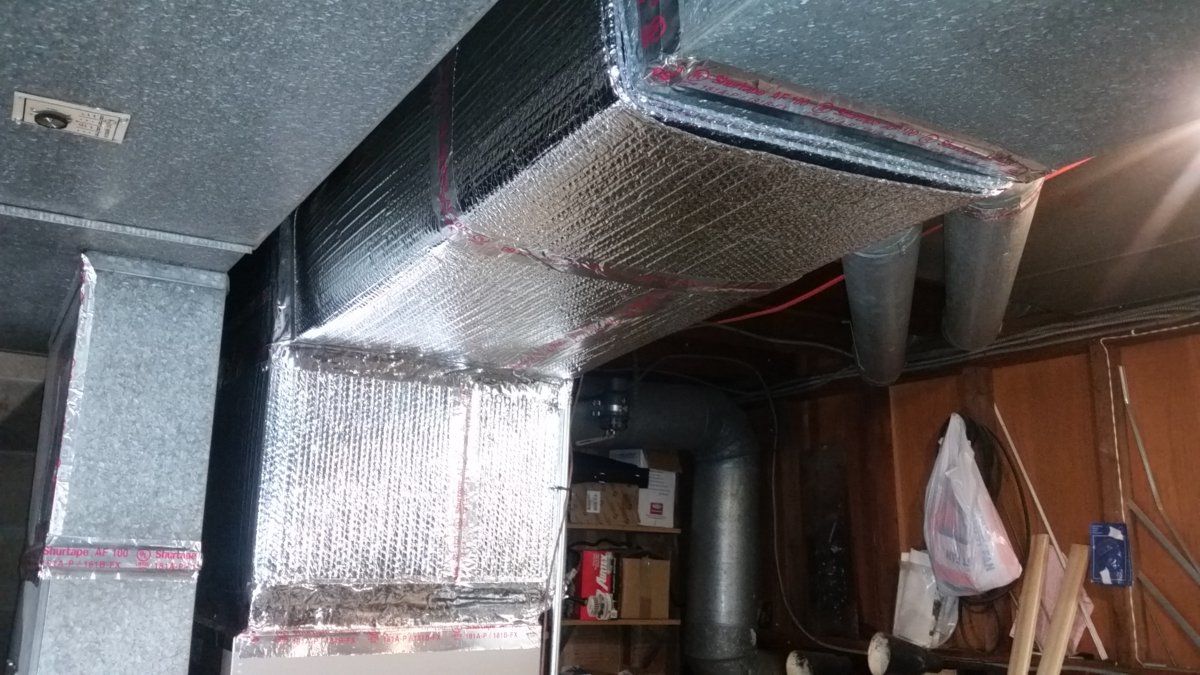 Reflectix insulation on ducts?