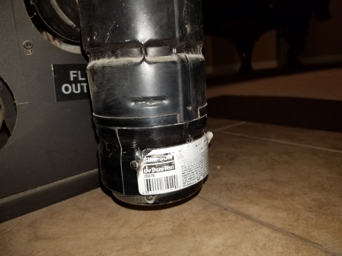 Cannot remove this duravent cleanout plug