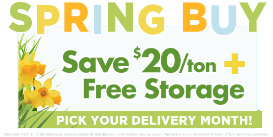 Spring sale + pick delivery month @ woodpellets.com