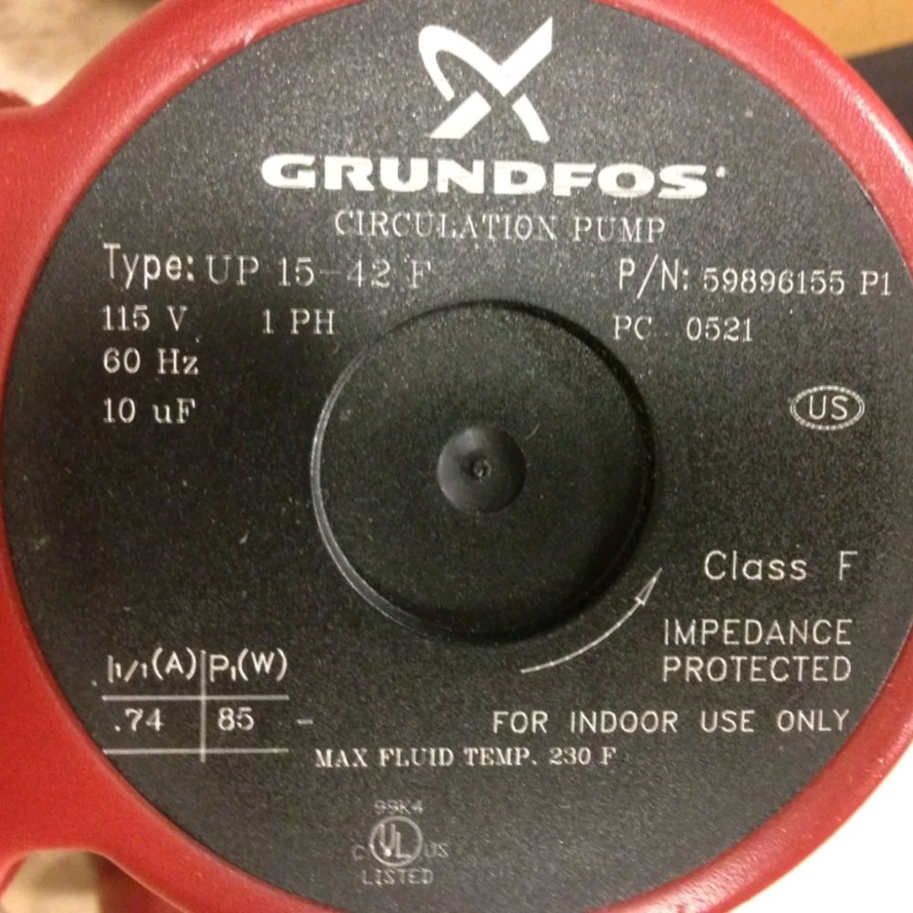 Grundfos Circulators - What's the difference?