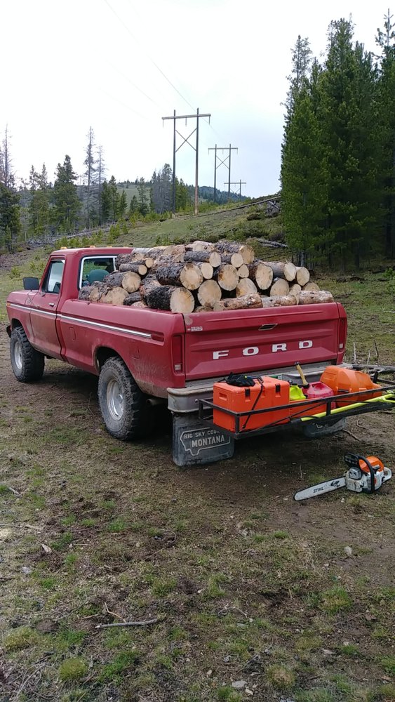 My new wood scroung truck