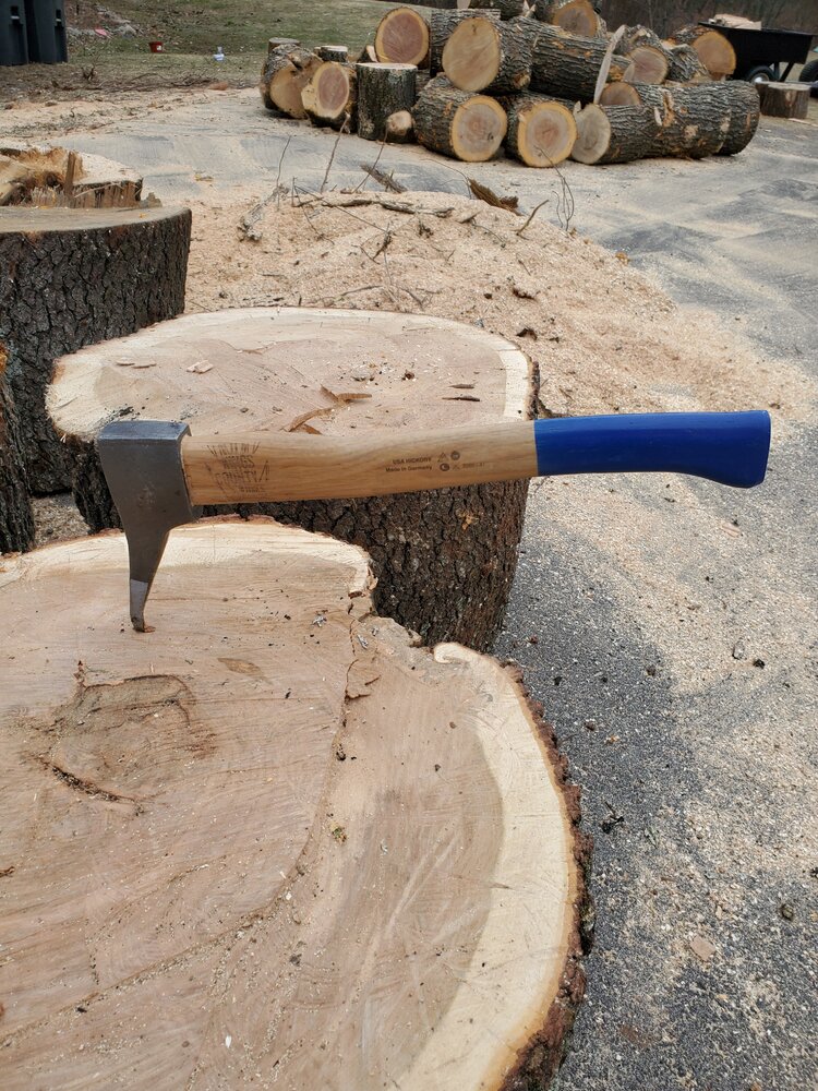 Wood chopping tips