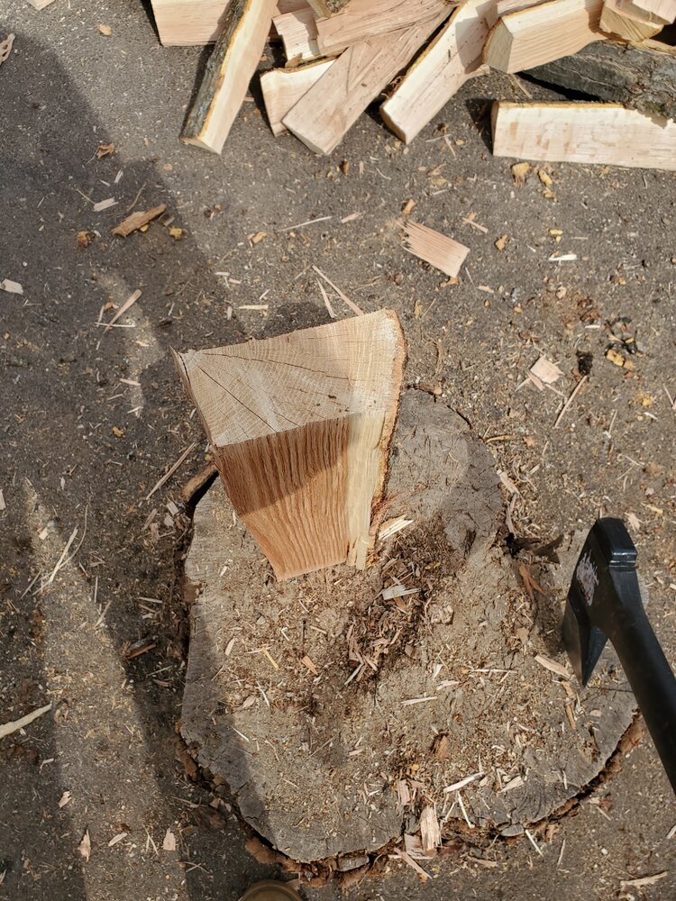 Easiest Wood to Split by Hand?