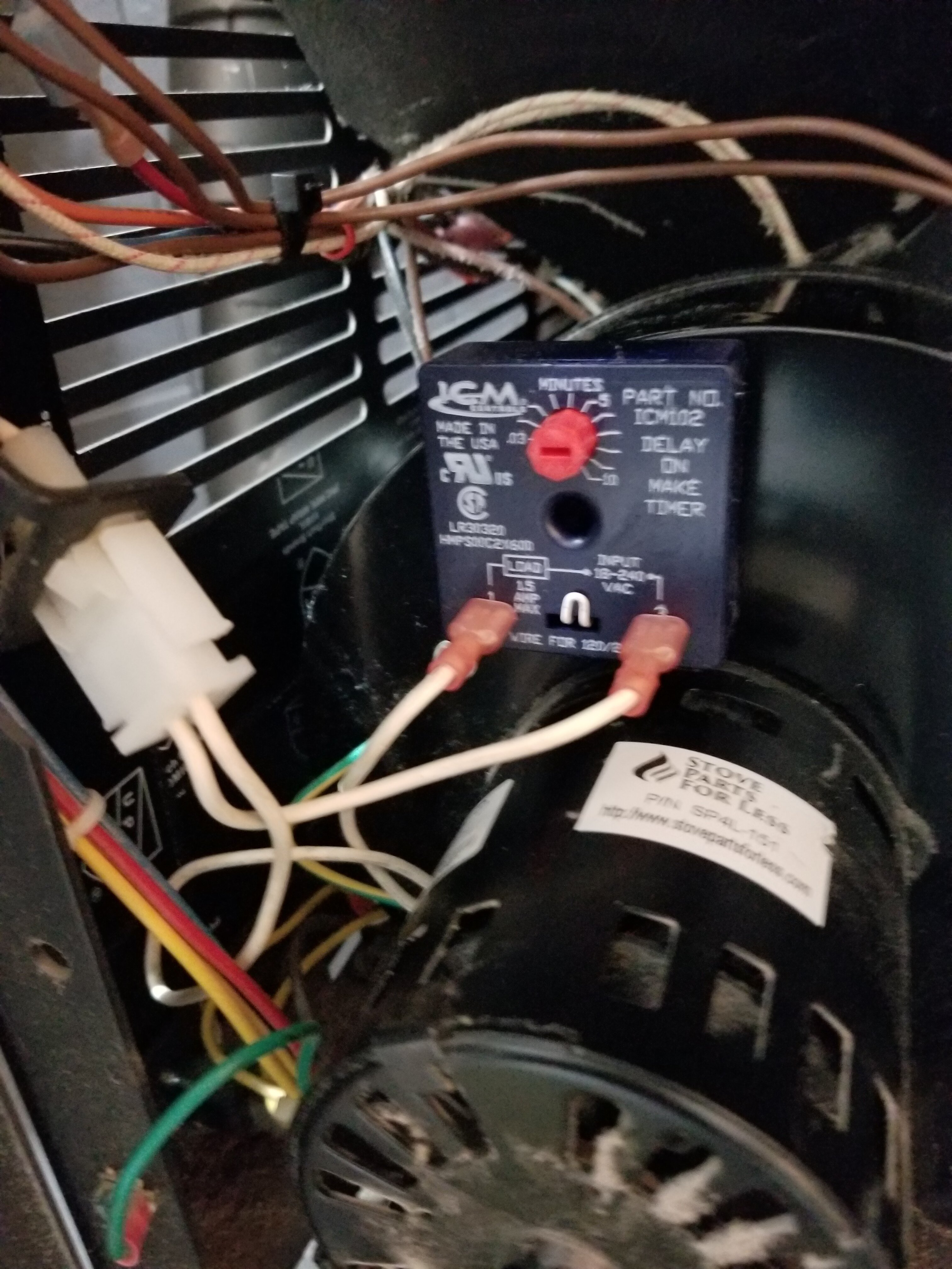 Room Fan turns on at Cold Start Up