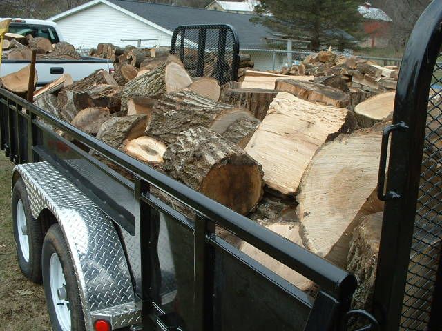 How do you get to your firewood?