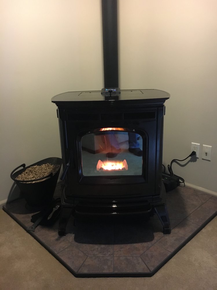 Absolute 63 Dirty Glass Hearth Com, Cleaning Harman Pellet Stove