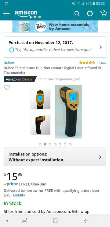 Which IR Thermometer?