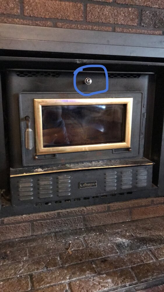 Is this a bypass lever ? CAT stove  I’m a newbie