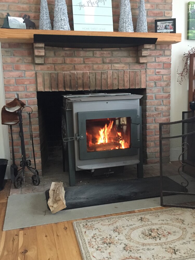 Adding to an existing fireplace