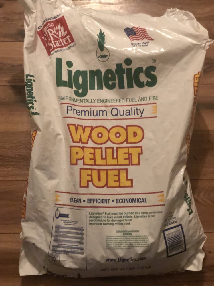 Lignetics white bag hard wood