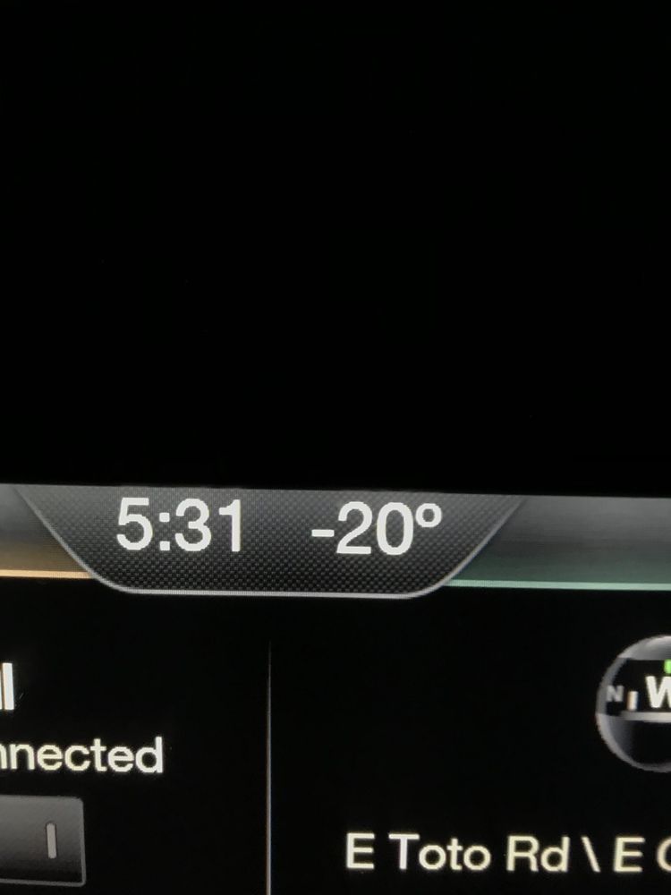 Yowza!! -9 for our high today!