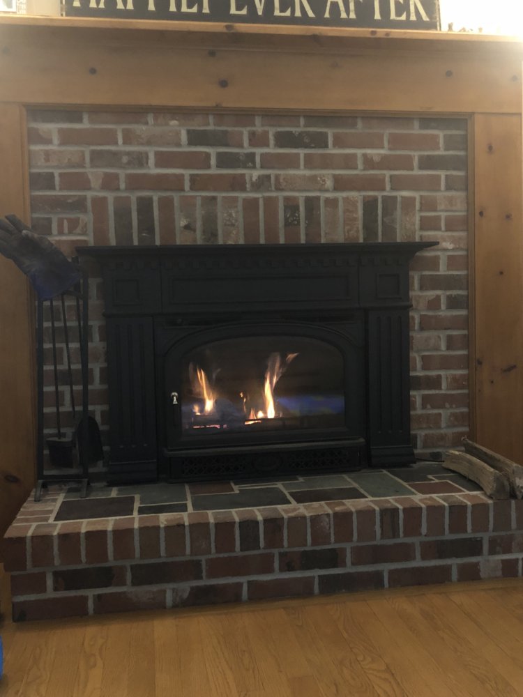 Where to place thermometer- wood stove insert